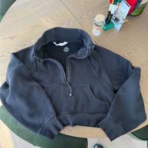 lululemon athletica womens Zip-Up Black Sweater